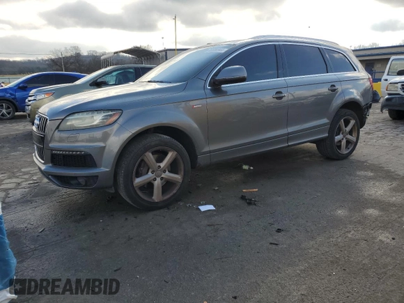 2013 Audi Q7 3.0T S line Prestige with VIN WA1DGAFE6DD004603, listed as a Copart auction lot 86686944 with 187,254 mi miles and Salvage Title. Bid and sale history available at carsss.com. Image 1.