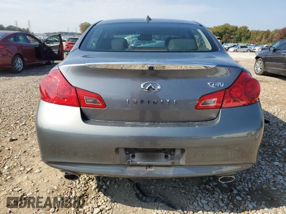 2015 Infiniti Q40 with VIN JN1CV6AP0FM500208, listed as a Copart auction lot 77498594 with 0 mi miles and Salvage Title. Bid and sale history available at carsss.com. Image 6.