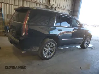 2016 Cadillac Escalade Premium Collection with VIN 1GYS4CKJ1GR477640, listed as a Copart auction lot 46214825 with 131,636 mi miles and Salvage title. Bid and sale history available at DreamBid. Image 3.