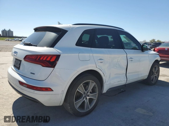 2019 Audi Q5 Prestige with VIN WA1CNAFY1K2117105, listed as a Copart auction lot 48867315 with 42,272 mi miles and Salvage Title. Bid and sale history available at carsss.com. Image 3.