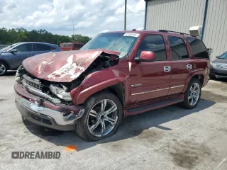 2003 Chevrolet Tahoe LT z VIN 1GNEK13Z83J299968, wystawiony jako Copart lot #52655345 z przebiegiem Nie podano mil oraz Szkoda całkowita • Salvage title. Historia ofert i sprzedaży dostępna na DreamBid. Obrazek 1.
