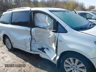 2017 Toyota Sienna with VIN 5TDDZ3DC3HS151274, listed as a IAAI auction lot 41936227 with 159,597 mi miles and . Bid and sale history available at DreamBid. Image 6.