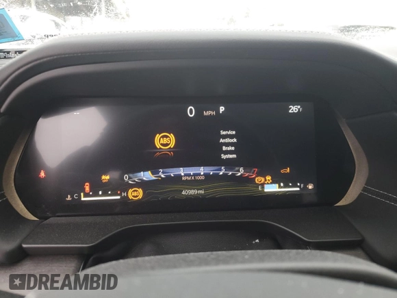 2022 Jeep Grand Cherokee Overland with VIN 1C4RJHDG8N8620405, listed as a Copart auction lot 86142484 with 40,989 mi miles and Salvage title. Bid and sale history available at DreamBid. Image 9.