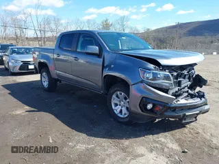 2021 Chevrolet Colorado 4WD LT with VIN 1GCGTCEN5M1294085, listed as a IAAI auction lot 41752482 with 20,163 mi miles and . Bid and sale history available at DreamBid. Image 1.