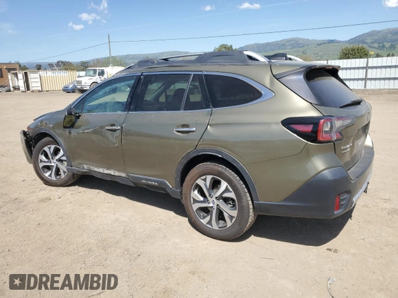 2021 Subaru Outback Touring with VIN 4S4BTAPC0M3107779, listed as a Copart auction lot 51864665 with 52,544 mi miles and Salvage title. Bid and sale history available at DreamBid. Image 2.