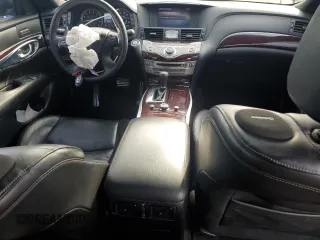 2016 Infiniti Q70 with VIN JN1BY1AR9GM271200, listed as a Copart auction lot 52926455 with 78,458 mi miles and Salvage Title. Bid and sale history available at carsss.com. Image 8.
