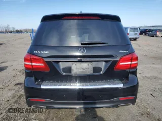 2018 Mercedes-Benz GLS 550 with VIN 4JGDF7DE1JB092087, listed as a Copart auction lot 44409285 with 102,280 mi miles and Salvage title. Bid and sale history available at DreamBid. Image 6.
