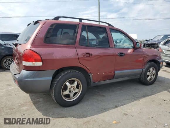 2005 Hyundai Santa Fe GLS with VIN KM8SC13D95U969084, listed as a Copart auction lot 69982304 with 202,979 mi miles and Clean Title. Bid and sale history available at carsss.com. Image 3.