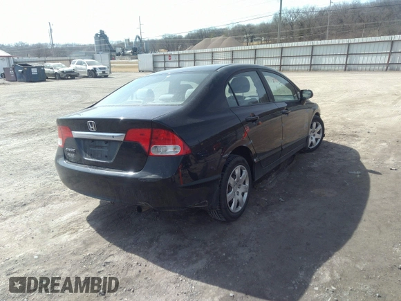 2010 Honda Civic LX with VIN 19XFA1F59AE086241, listed as a IAAI auction lot 41775385 with 188,240 mi miles and . Bid and sale history available at DreamBid. Image 4.