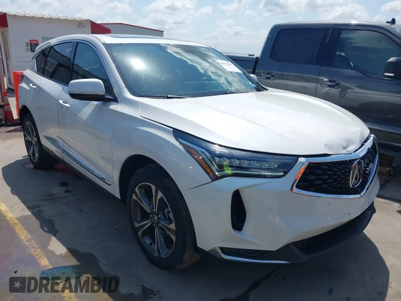 2024 Acura RDX Advance with VIN 5J8TC2H74RL001800, listed as a IAAI auction lot 42173800 with 6,676 mi miles and . Bid and sale history available at DreamBid. Image 1.