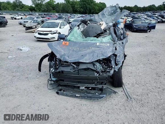2023 Toyota Corolla Cross LE with VIN 7MUCAABG8PV066528, listed as a Copart auction lot 58902095 with 14,190 mi miles and Salvage title. Bid and sale history available at DreamBid. Image 15.