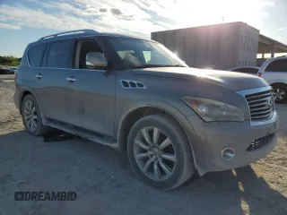 2013 Infiniti QX56 with VIN JN8AZ2NE3D9040668, listed as a Copart auction lot 77330284 with 149,771 mi miles and Clean Title. Bid and sale history available at carsss.com. Image 4.