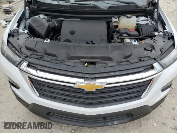 2023 Chevrolet Traverse LS z VIN 1GNERFKW3PJ256533, wystawiony jako Copart lot #81141984 z przebiegiem 12 213 mil mil oraz Szkoda całkowita • Salvage title. Historia ofert i sprzedaży dostępna na DreamBid. Obrazek 12.