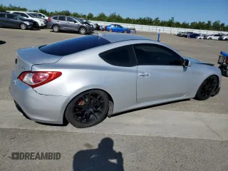 2011 Hyundai Genesis Coupe with VIN KMHHT6KD6BU059087, listed as a Copart auction lot 57665315 with 122,763 mi miles and Salvage title. Bid and sale history available at DreamBid. Image 3.
