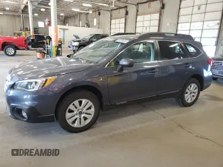 2017 Subaru Outback Premium z VIN 4S4BSACC3H3346998, wystawiony jako Copart lot #56209935 z przebiegiem 50 636 mil mil oraz Szkody całkowita. Historia ofert i sprzedaży dostępna na DreamBid. Obrazek 1.