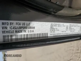 2024 Jeep Wagoneer Series II с VIN 1C4SJUBP5RS126444, выставлен на аукционе Copart как лот 50012395 с пробегом 43 102 миль миль и Чистый • Clean title. История ставок и продаж доступна на DreamBid. Изображение 14.