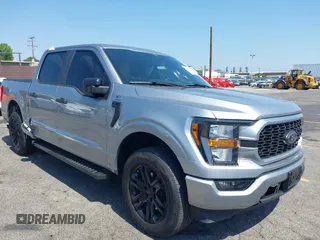 2023 Ford F-150 XL with VIN 1FTEW1CP0PKG14886, listed as a IAAI auction lot 42444367 with 10,677 mi miles and . Bid and sale history available at DreamBid. Image 1.