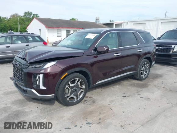 2023 Hyundai Palisade Limited z VIN KM8R54GE0PU517573, wystawiony jako IAAI lot #41870400 z przebiegiem 11 477 mil mil oraz . Historia ofert i sprzedaży dostępna na DreamBid. Obrazek 17.