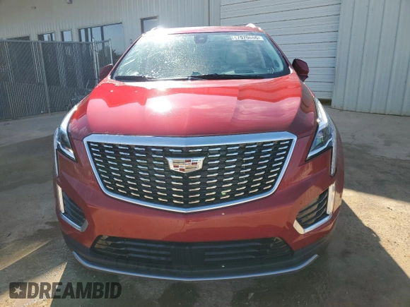 2024 Cadillac XT5 FWD Premium Luxury with VIN 1GYKNCRS0RZ713659, listed as a Copart auction lot 47570665 with 57 mi miles and Clean Title. Bid and sale history available at carsss.com. Image 5.
