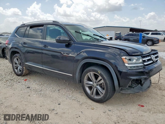 2019 Volkswagen Atlas SE with VIN 1V2XR2CA0KC560587, listed as a Copart auction lot 61511165 with 101,731 mi miles and Salvage title. Bid and sale history available at DreamBid. Image 4.
