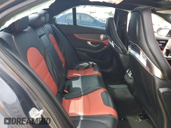 2016 Mercedes-Benz C 63 S AMG with VIN 55SWF8HBXGU104566, listed as a Copart auction lot 51460175 with 57,051 mi miles and Salvage title. Bid and sale history available at DreamBid. Image 10.