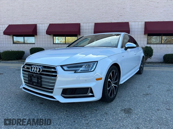 2018 Audi S4 Premium Plus with VIN WAUB4AF41JA002460, listed as a Copart auction lot 55532785 with 134,039 mi miles and Clean Title. Bid and sale history available at carsss.com. Image 1.