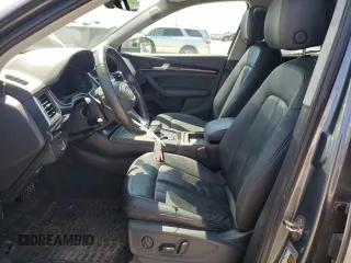 2018 Audi Q5 Premium Plus with VIN WA1BNAFYXJ2056895, listed as a Copart auction lot 52614905 with 87,456 mi miles and Salvage title. Bid and sale history available at DreamBid. Image 7.