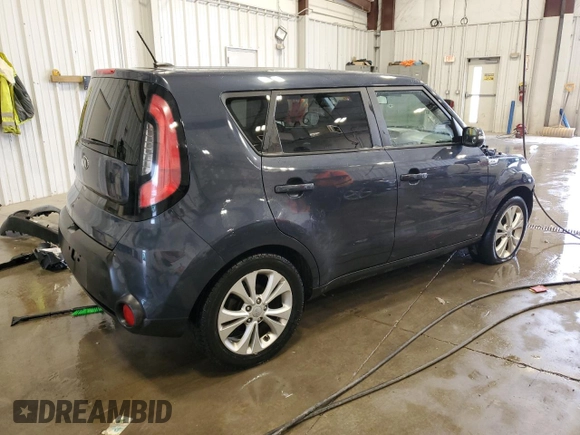 2014 Kia Soul + with VIN KNDJP3A52E7078838, listed as a Copart auction lot 53658625 with 169,181 mi miles and Non Repairable. Bid and sale history available at carsss.com. Image 3.