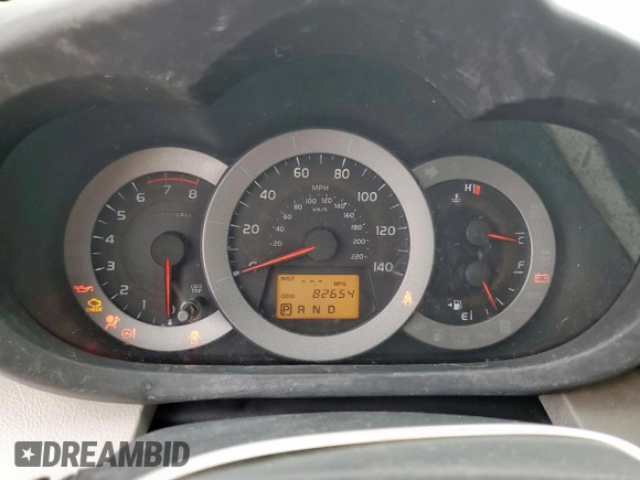 2011 Toyota RAV4 with VIN 2T3ZF4DV2BW099793, listed as a Copart auction lot 54928465 with 82,654 mi miles and Salvage Title. Bid and sale history available at DreamBid. Image 9.