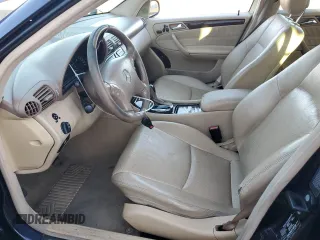 2001 Mercedes-Benz C 320 with VIN WDBRF64J61F078422, listed as a Copart auction lot 78873084 with 236,278 mi miles and Salvage Title. Bid and sale history available at DreamBid. Image 7.