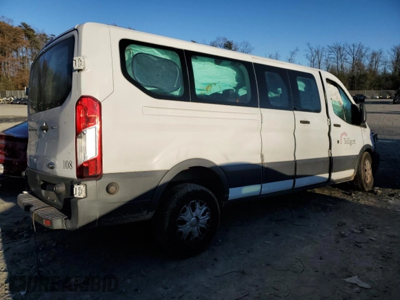2017 Ford Transit XL with VIN 1FBZX2ZM5HKA93932, listed as a Copart auction lot 83963914 with Not provided miles and Salvage title. Bid and sale history available at DreamBid. Image 3.