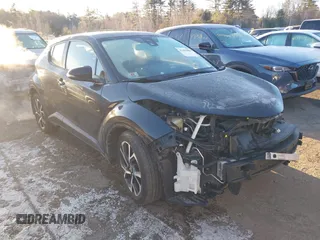 2018 Toyota C-HR XLE with VIN JTNKHMBX5J1009321, listed as a IAAI auction lot 41458806 with 78,591 mi miles. Bid and sale history available at carsss.com. Image 1.