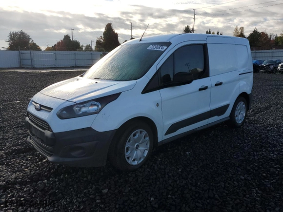 2016 Ford Transit Connect XL with VIN NM0LS6E70G1280312, listed as a Copart auction lot 76296824 with 0 mi miles and Salvage Title. Bid and sale history available at carsss.com. Image 1.