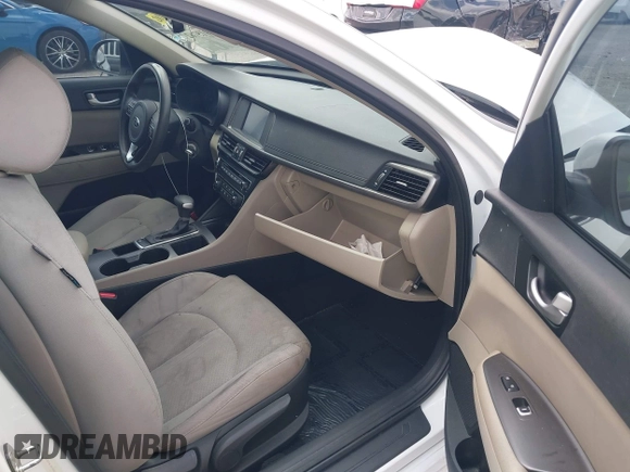 2018 Kia Optima LX with VIN 5XXGT4L34JG253597, listed as a IAAI auction lot 41915762 with 166,521 mi miles. Bid and sale history available at carsss.com. Image 5.