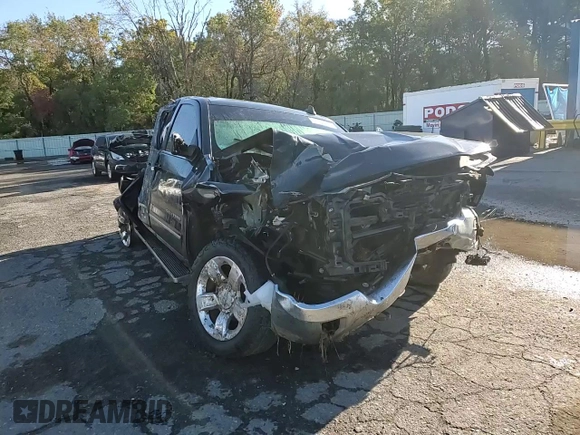 2017 Chevrolet Silverado 1500 LTZ with VIN 3GCPCSEJXHG429043, listed as a Copart auction lot 81534204 with Not Provided miles and Salvage Title. Bid and sale history available at DreamBid. Image 10.