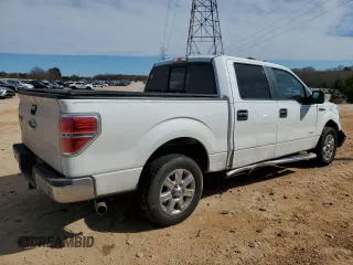 2014 Ford F-150 XL with VIN 1FTFW1CTXEFC60186, listed as a Copart auction lot 46981665 with 166,904 mi miles and Salvage Title. Bid and sale history available at carsss.com. Image 3.