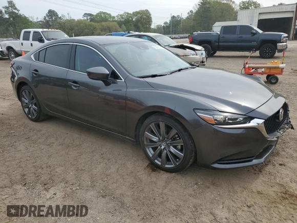 2021 Mazda 6 Grand Touring with VIN JM1GL1TY4M1619939, listed as a Copart auction lot 50420515 with 54,473 mi miles and Salvage Title. Bid and sale history available at carsss.com. Image 4.