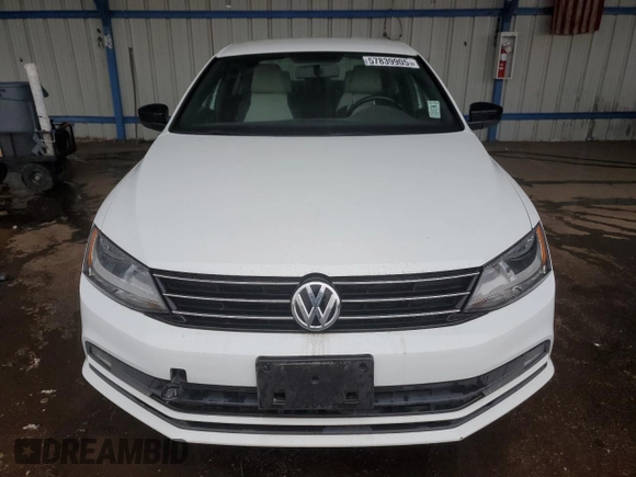 2016 Volkswagen Jetta Sport with VIN 3VWB17AJ7GM266075, listed as a Copart auction lot 57839905 with 68,158 mi miles and Clean title. Bid and sale history available at DreamBid. Image 5.