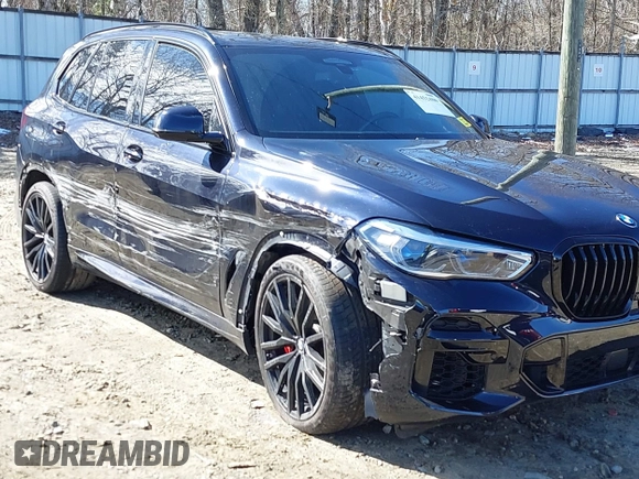 2022 BMW X5 sDrive40i with VIN 5UXCR4C02N9N07702, listed as a IAAI auction lot 41452480 with 52,275 mi miles. Bid and sale history available at carsss.com. Image 18.