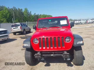 2018 Jeep Wrangler Unlimited Sport S с VIN 1C4HJXDG0JW132321, выставлен на аукционе IAAI как лот 42038361 с пробегом 158 673 миль миль и . История ставок и продаж доступна на DreamBid. Изображение 13.
