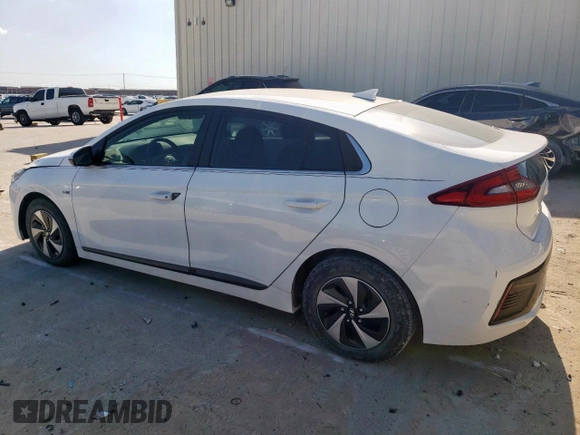 2019 Hyundai Ioniq SEL with VIN KMHC75LCXKU112520, listed as a Copart auction lot 54106345 with 119,965 mi miles and Clean Title. Bid and sale history available at DreamBid. Image 2.