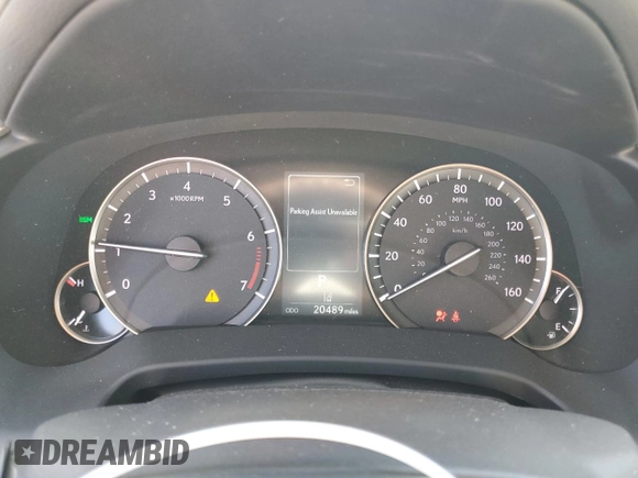 2020 Lexus RX 350 with VIN 2T2HZMAA4LC169399, listed as a Copart auction lot 58226385 with 20,489 mi miles and Salvage title. Bid and sale history available at DreamBid. Image 9.