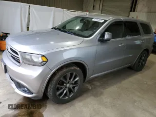 2017 Dodge Durango GT with VIN 1C4RDHDG3HC917459, listed as a Copart auction lot 47093685 with 167,466 mi miles and Salvage Title. Bid and sale history available at DreamBid. Image 1.