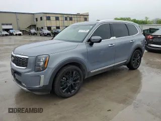 2020 Kia Telluride SX with VIN 5XYP54HC5LG006025, listed as a Copart auction lot 51747955 with 55,462 mi miles and Clean title. Bid and sale history available at DreamBid. Image 1.