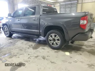 2021 Toyota Tundra Platinum with VIN 5TFAY5F17MX960813, listed as a Copart auction lot 56544055 with 99,592 mi miles and Salvage title. Bid and sale history available at DreamBid. Image 2.