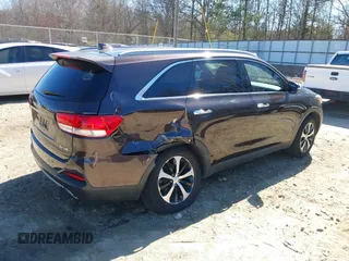 2016 Kia Sorento EX with VIN 5XYPH4A50GG043914, listed as a IAAI auction lot 41670153 with 113,121 mi miles. Bid and sale history available at carsss.com. Image 6.