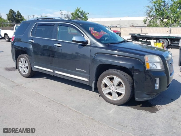 2013 GMC Terrain Denali with VIN 2GKFLZEK6D6276233, listed as a IAAI auction lot 42054423 with 115,226 mi miles. Bid and sale history available at carsss.com. Image 1.