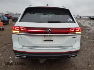 2024 Volkswagen Atlas SE z VIN 1V2LR2CA3RC508623, wystawiony jako Copart lot #51422935 z przebiegiem 16 382 mil mil oraz Szkoda całkowita • Salvage title. Historia ofert i sprzedaży dostępna na DreamBid. Obrazek 6.