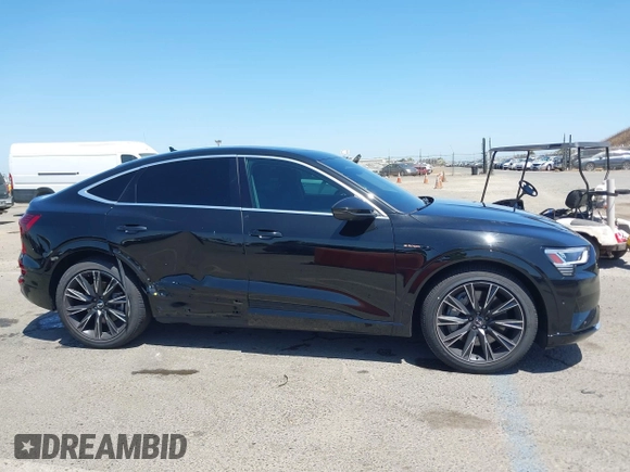 2020 Audi e-tron Sportback Premium Plus with VIN WA12ABGE6LB035499, listed as a IAAI auction lot 42496844 with 64,104 mi miles and . Bid and sale history available at DreamBid. Image 13.