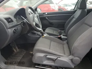 2007 Volkswagen Rabbit with VIN WVWBR71K87W145527, listed as a Copart auction lot 63320304 with 123,775 mi miles and Salvage Title. Bid and sale history available at carsss.com. Image 7.